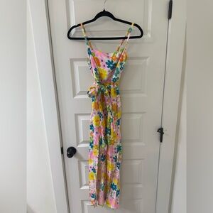 Show Me Your Mumu Amalfi Coast Midi Dress in Petal Pop